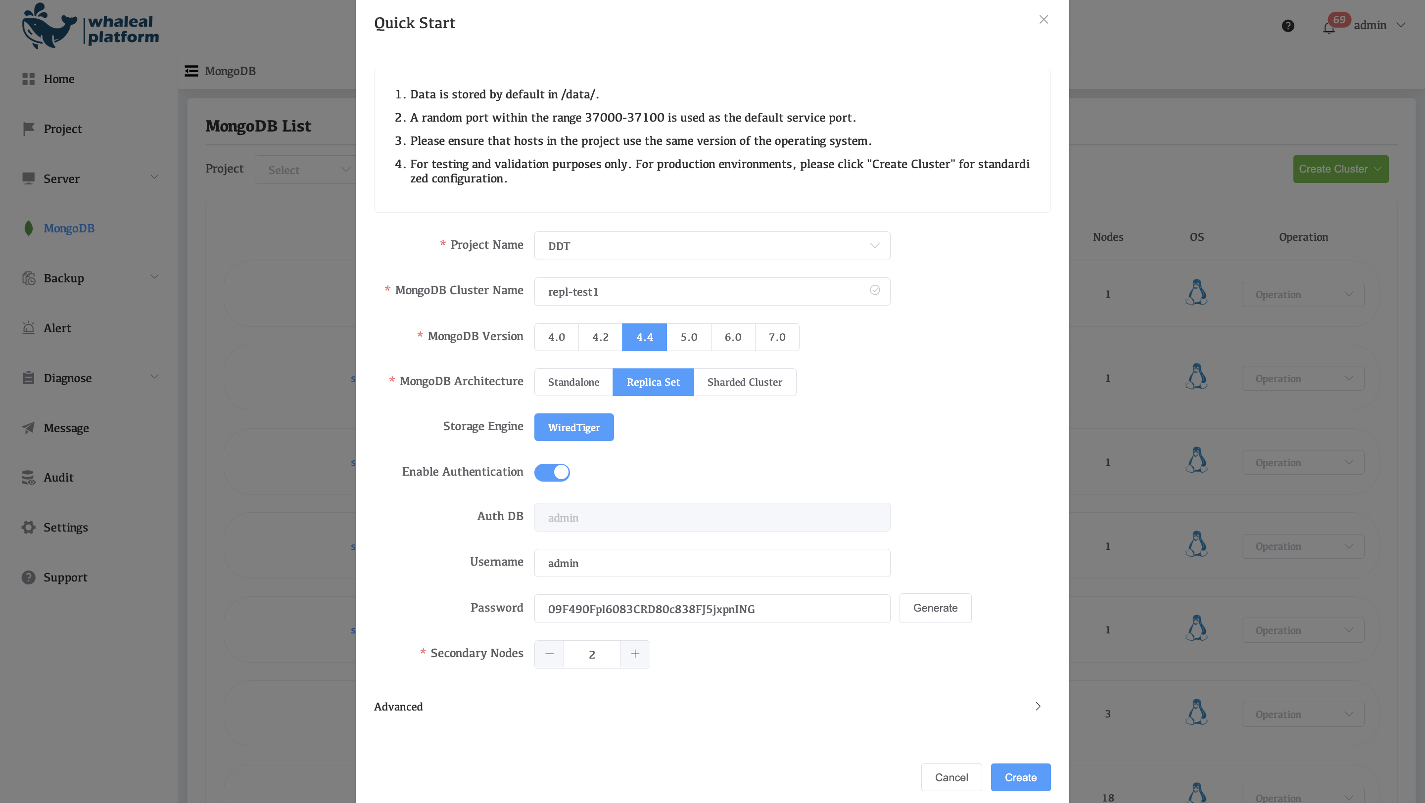 Replication-Set-Rapid-Deployment